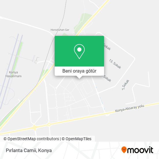 Pırlanta Camii harita