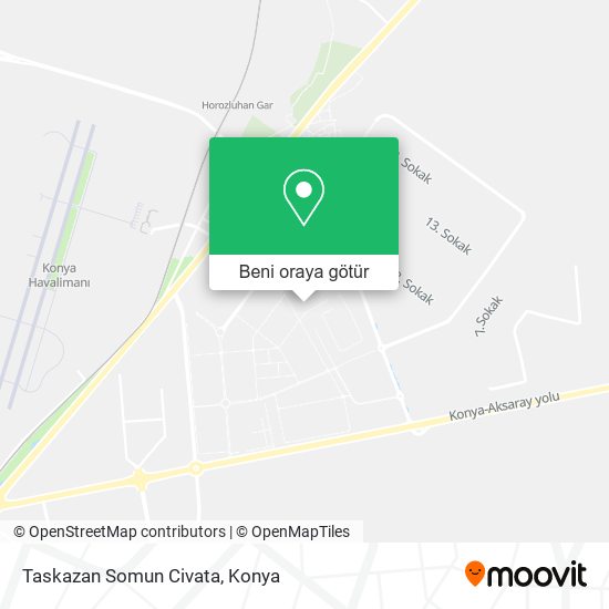 Taskazan Somun Civata harita