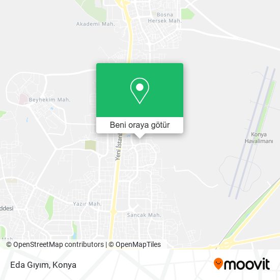Eda Gıyım harita