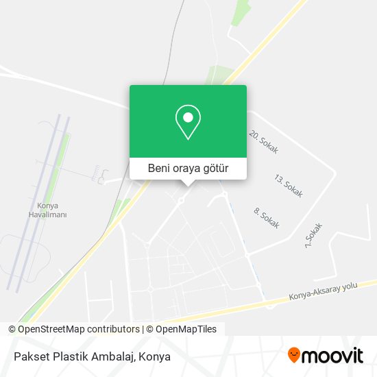 Pakset Plastik Ambalaj harita