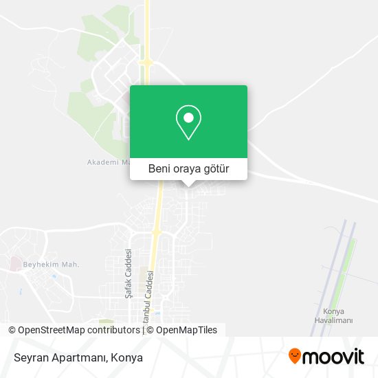 Seyran Apartmanı harita