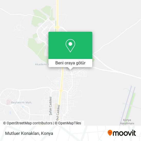 Mutluer Konakları harita