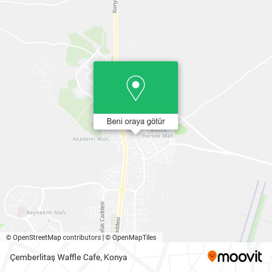 Çemberlitaş Waffle Cafe harita
