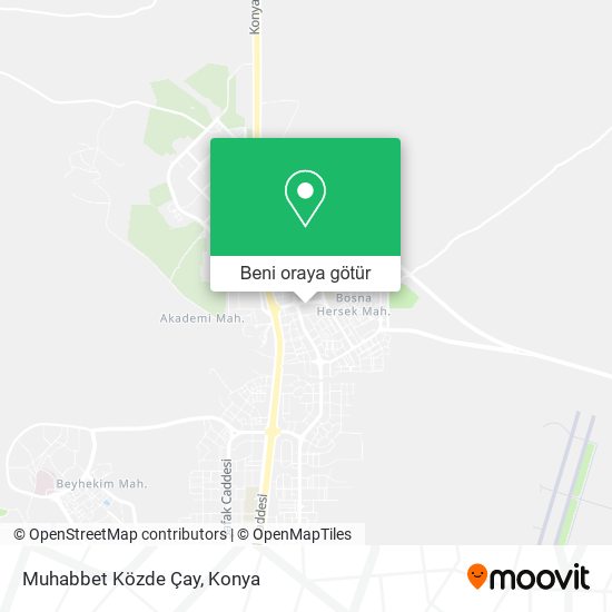 Muhabbet Közde Çay harita