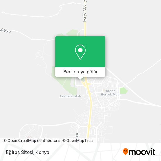 Eğitaş Sitesi harita