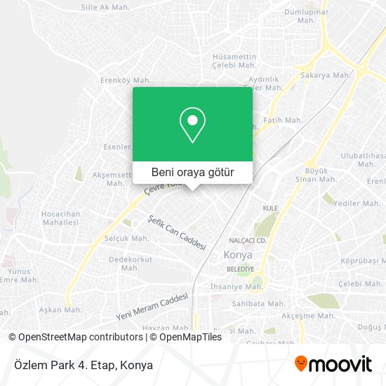 Özlem Park 4. Etap harita