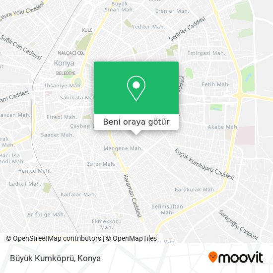 Büyük Kumköprü harita