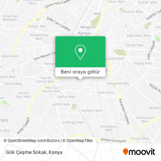 Gök Çeşme Sokak harita