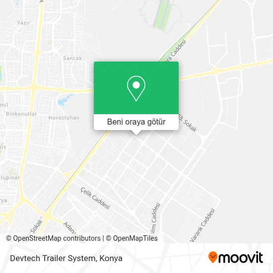 Devtech Trailer System harita