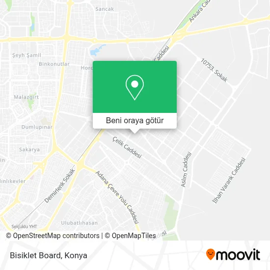 Bisiklet Board harita