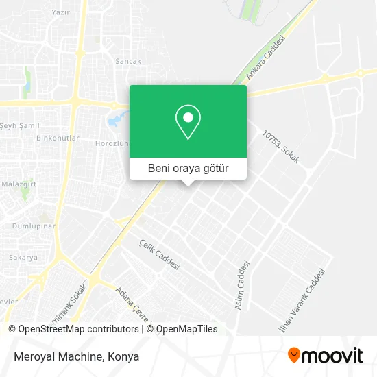 Meroyal Machine harita