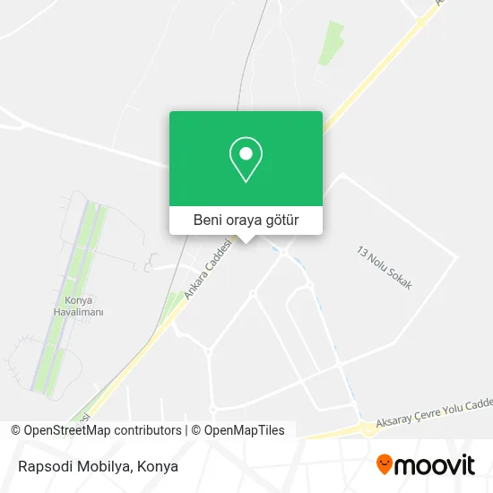 Rapsodi Mobilya harita