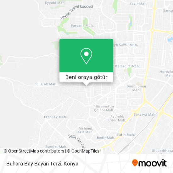 Buhara Bay Bayan Terzi harita