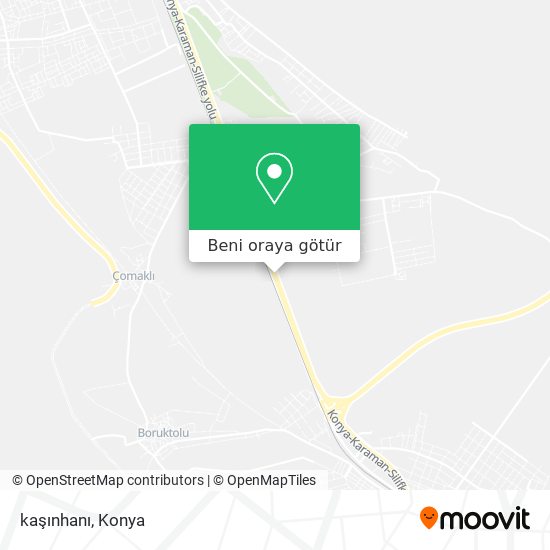 kaşınhanı harita