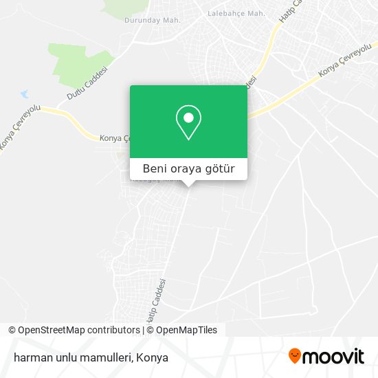 harman unlu mamulleri harita