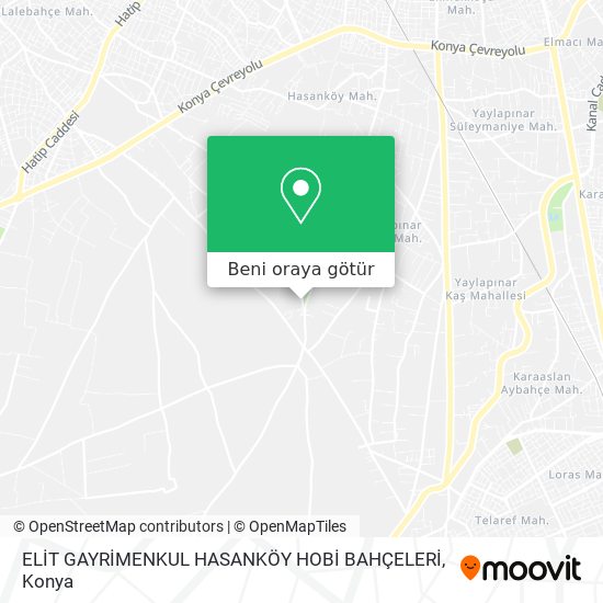 ELİT GAYRİMENKUL HASANKÖY HOBİ BAHÇELERİ harita