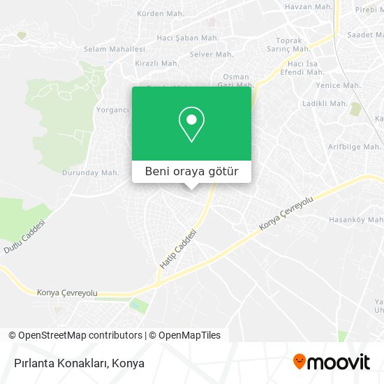 Pırlanta Konakları harita