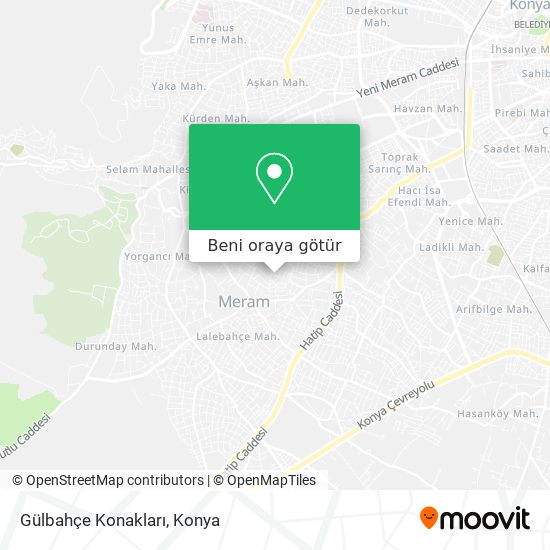 Gülbahçe Konakları harita