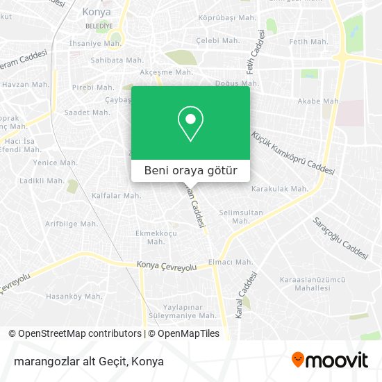 marangozlar alt  Geçit harita