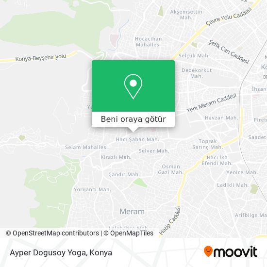 Ayper Dogusoy Yoga harita