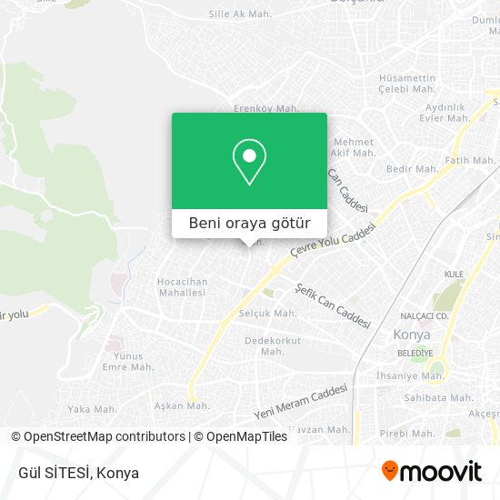 Gül SİTESİ harita