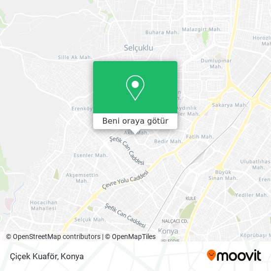 Çiçek Kuaför harita