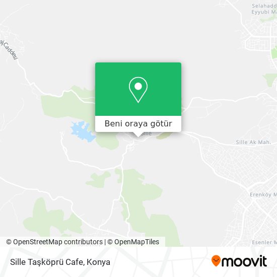 Sille Taşköprü Cafe harita