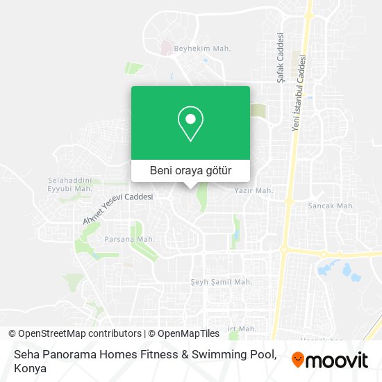 Seha Panorama Homes Fitness & Swimming Pool harita