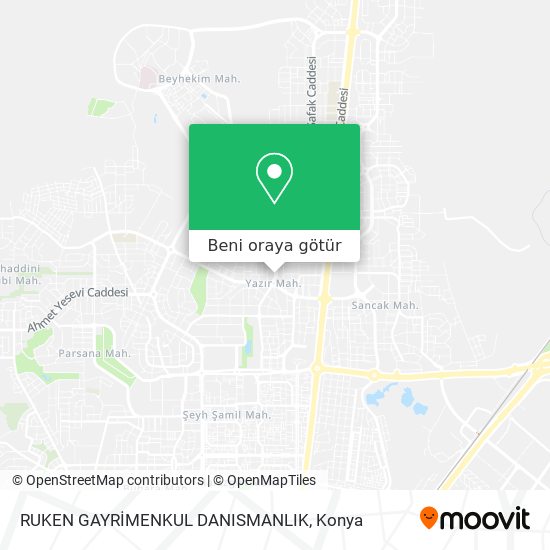 RUKEN GAYRİMENKUL DANISMANLIK harita