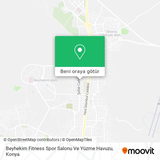 Beyhekim Fitness Spor Salonu   Ve Yüzme Havuzu harita