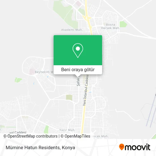 Mümine Hatun Residents harita