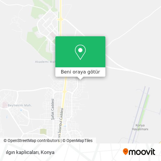 ılgın kaplıcaları harita