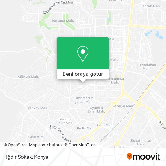 Iğdır Sokak harita
