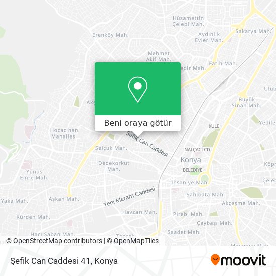 Şefik Can Caddesi 41 harita