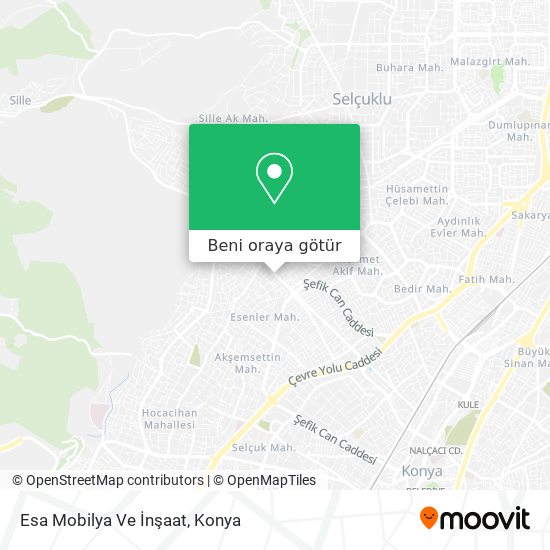 Esa Mobilya Ve İnşaat harita