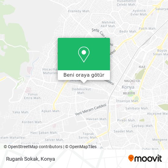 Ruganlı Sokak harita