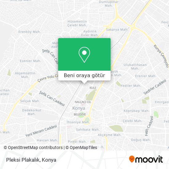 Pleksi Plakalık harita