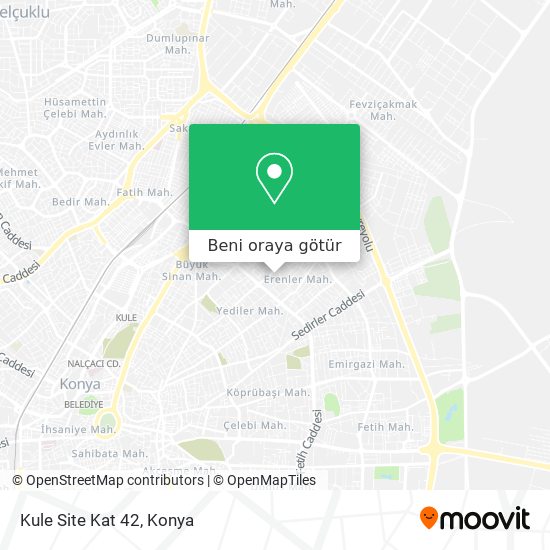Kule Site Kat 42 harita