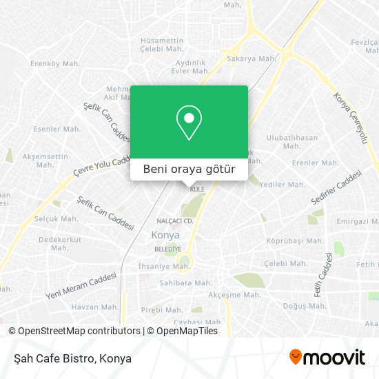 Şah Cafe Bistro harita