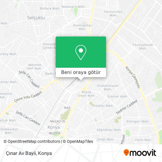 Çınar Av Bayii harita