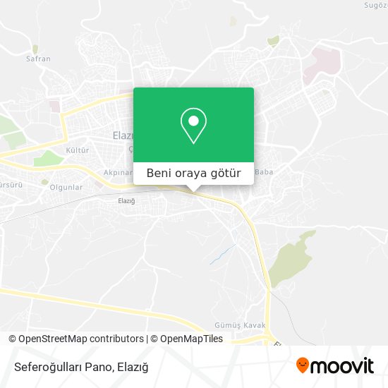 Seferoğulları Pano harita