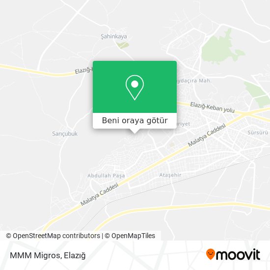 MMM Migros harita