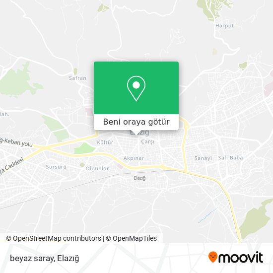 beyaz saray harita