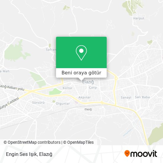 Engin Ses Işık harita