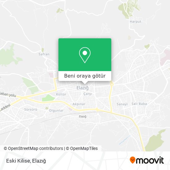 Eski Kilise harita