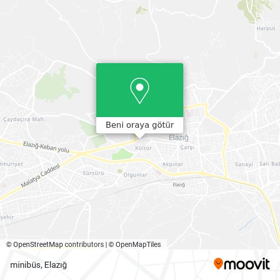 minibüs harita