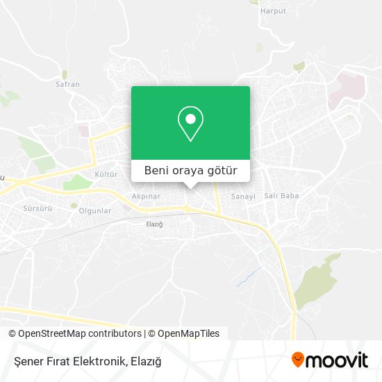Şener Fırat Elektronik harita