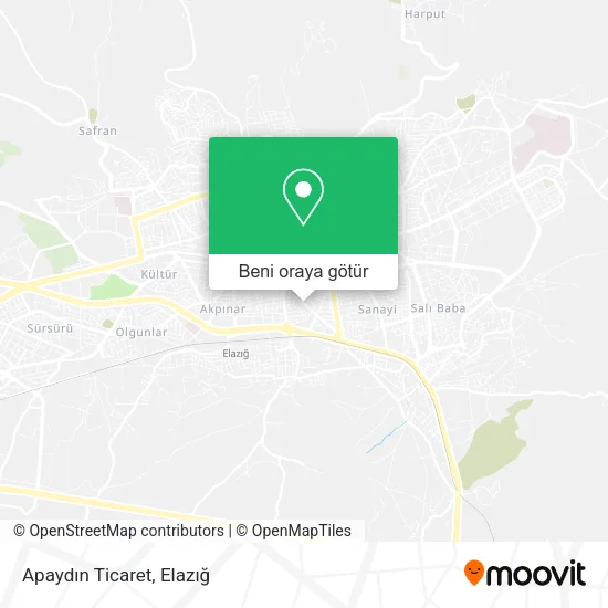 Apaydın Ticaret harita