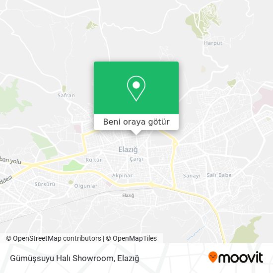 Gümüşsuyu Halı Showroom harita