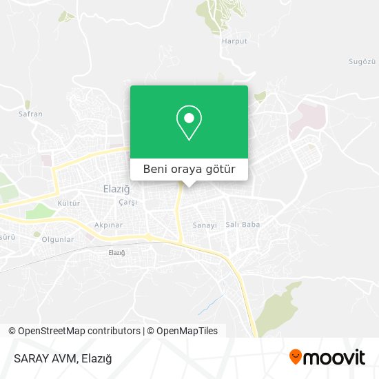 SARAY AVM harita